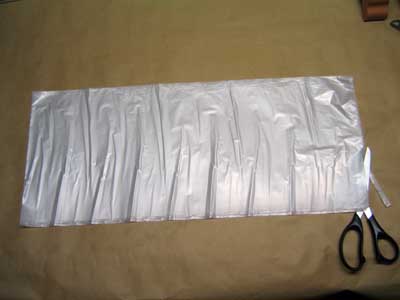 plastic strips for egg laying