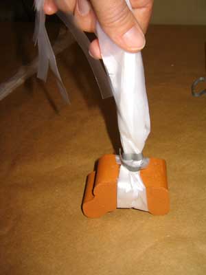 plastic strips for egg laying