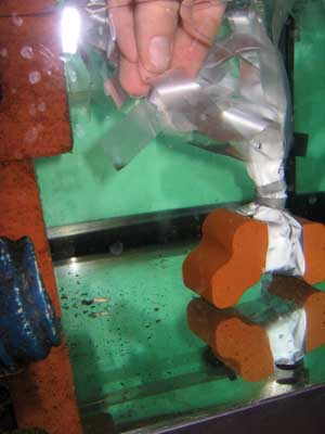 plastic strips for egg laying