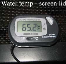 screen lid water temp