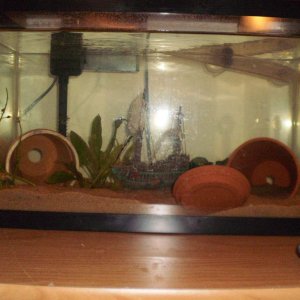 his home!
