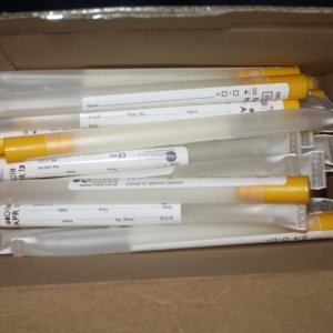 Sterile swabs