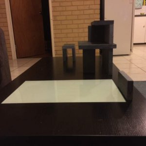 Custom granite stone structures. Final design and preparation.