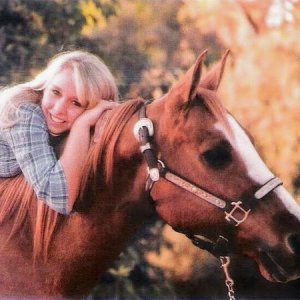 Me and my quarter horse, Dandy