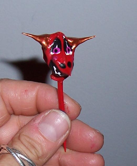 Devil Head from front