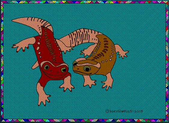 Eddie and Elektra, Tylototriton verrucosus