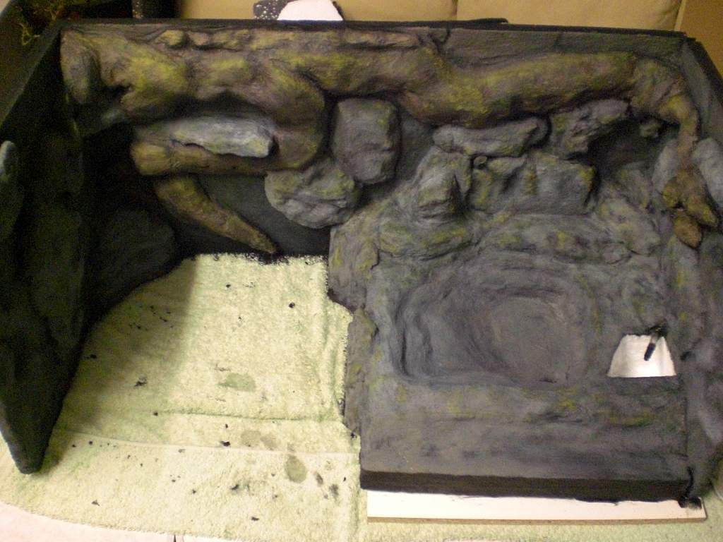 Finished painting ready for sealing.