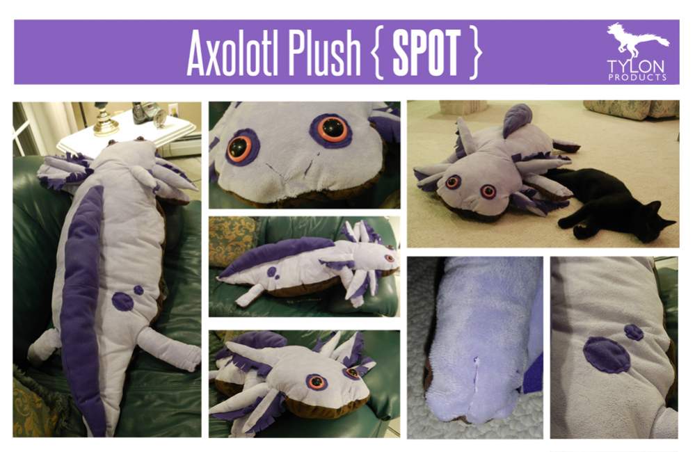 Giant axolotl body pillow commission from my dentist for his office. This one is smaller than my usual 5 ft body pillows, this one was around 3.5-4 ft