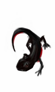 I drew it on my phone... sorta like finger painting :)