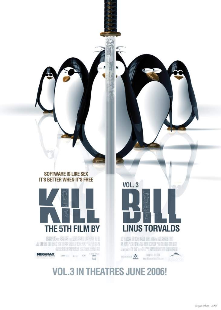 kill bill with tux