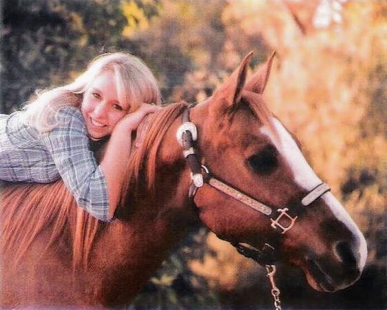 Me and my quarter horse, Dandy