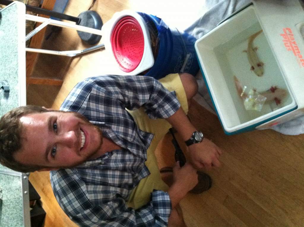 Picking up pinky and jello in New York before our trip back to Tennessee
