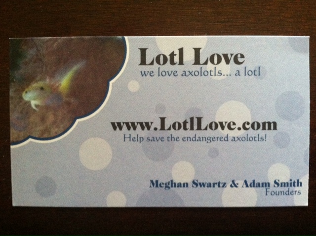 Please join us in spreading the word to save the endangered Axolotls!