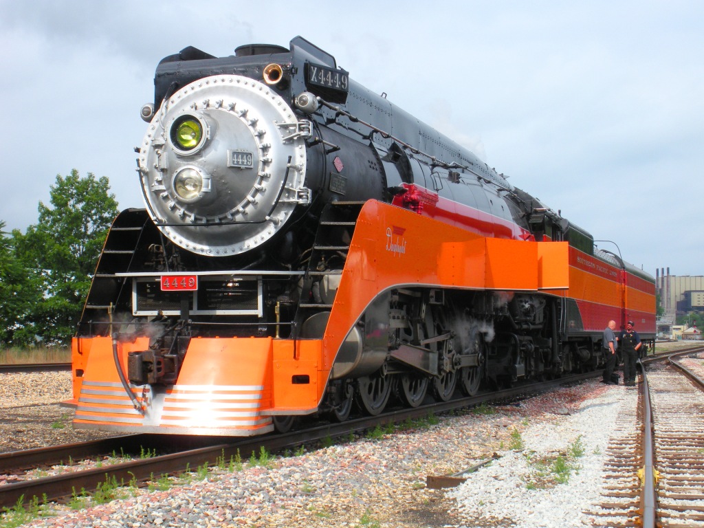 SP 4449 "Daylight" 

An oil-burning steam engine. She's a thing of beauty!