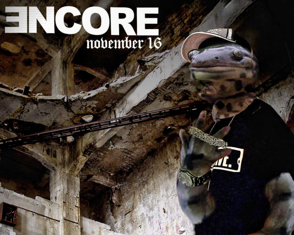 Think he likes Eminem to much?