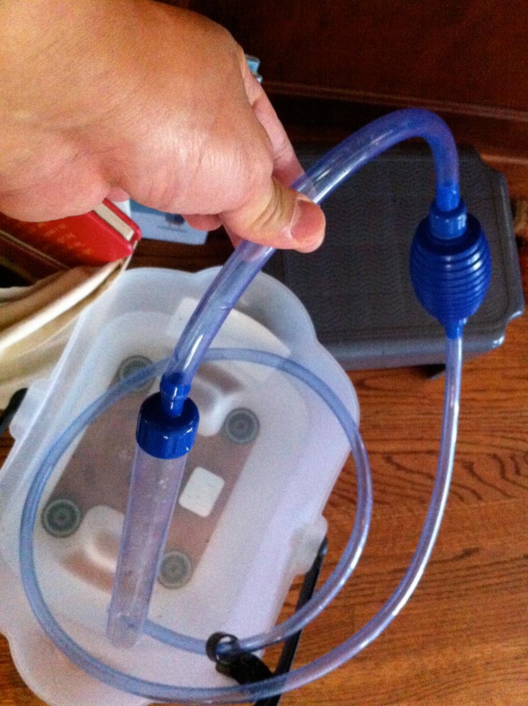 What I use to clean the tank